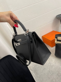 Сумка женская Kelly, 25 Madame Leather Hermes Артикул BMS-133147. Вид 2