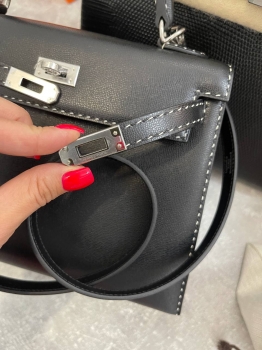Сумка женская Kelly, 25 Madame Leather Hermes Артикул BMS-133147. Вид 5