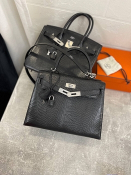 Сумка женская  Kelly, 28  Lezard Natura Hermes Артикул BMS-133148. Вид 1