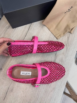 Балетки  Alaia Артикул BMS-133273. Вид 2