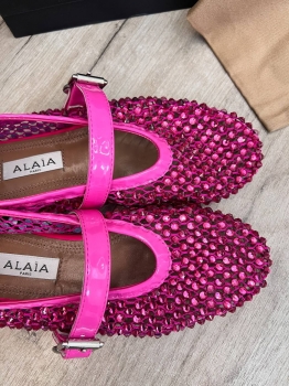 Балетки  Alaia Артикул BMS-133273. Вид 3