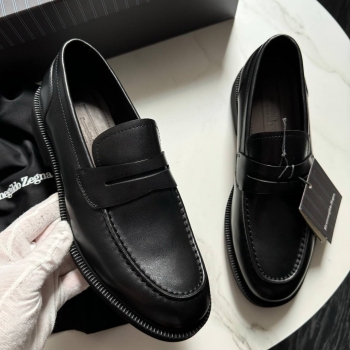 Лоферы  ZEGNA Артикул BMS-133278. Вид 1