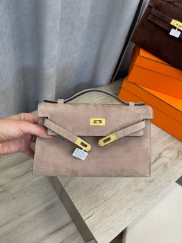 Сумка женская  Kelly Pochette, GHW Hermes Артикул BMS-133305. Вид 2