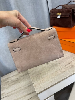 Сумка женская  Kelly Pochette, GHW Hermes Артикул BMS-133305. Вид 5