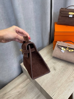 Сумка женская  Kelly Pochette, GHW Hermes Артикул BMS-133304. Вид 5