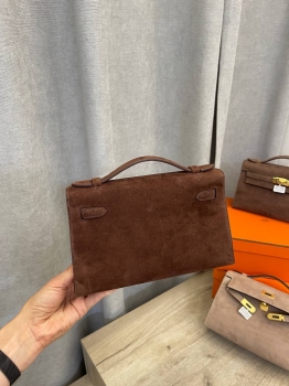 Сумка женская  Kelly Pochette, GHW Hermes Артикул BMS-133304. Вид 6