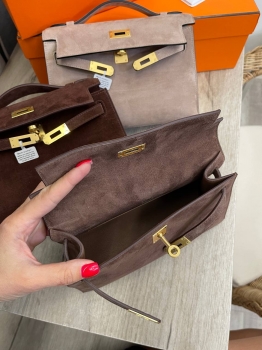 Сумка женская  Kelly Pochette, GHW Hermes Артикул BMS-133302. Вид 3