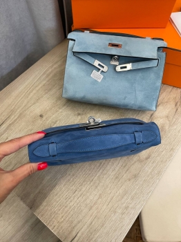 Сумка женская  Kelly Pochette, GHW Hermes Артикул BMS-133299. Вид 3