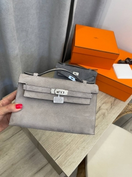 Сумка женская  Kelly Pochette, GHW Hermes Артикул BMS-133301. Вид 2