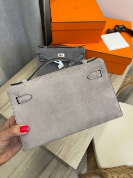 Сумка женская  Kelly Pochette, GHW Hermes Артикул BMS-133301. Вид 4