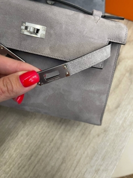 Сумка женская  Kelly Pochette, GHW Hermes Артикул BMS-133301. Вид 7