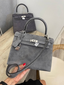 Сумка женская Kelly, 25 PHW Hermes Артикул BMS-133325. Вид 1