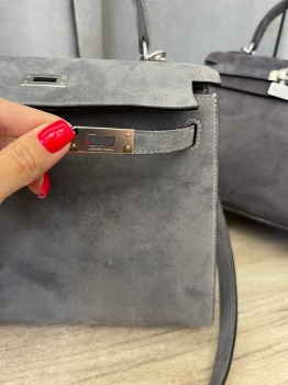  Сумка женская Kelly, 25 PHW Hermes Артикул BMS-133325. Вид 3
