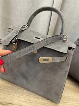  Сумка женская Kelly, 25 PHW Hermes Артикул BMS-133325. Вид 4