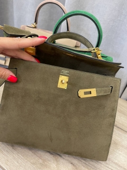  Сумка женская Kelly, 25 PHW Hermes Артикул BMS-133322. Вид 5