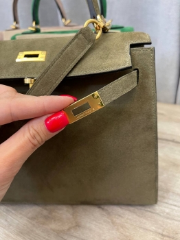  Сумка женская Kelly, 25 PHW Hermes Артикул BMS-133322. Вид 6