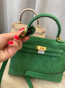  Сумка женская Kelly, 25 PHW Hermes Артикул BMS-133320. Вид 3