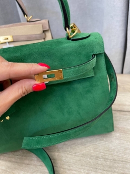  Сумка женская Kelly, 25 PHW Hermes Артикул BMS-133320. Вид 4