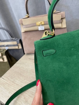  Сумка женская Kelly, 25 PHW Hermes Артикул BMS-133320. Вид 7