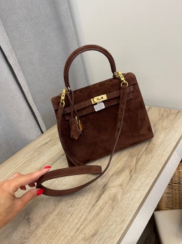  Сумка женская Kelly, 25 PHW Hermes Артикул BMS-133321. Вид 1