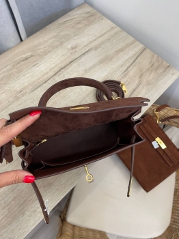  Сумка женская Kelly, 25 PHW Hermes Артикул BMS-133321. Вид 4