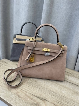  Сумка женская Kelly, 25 PHW Hermes Артикул BMS-133318. Вид 1