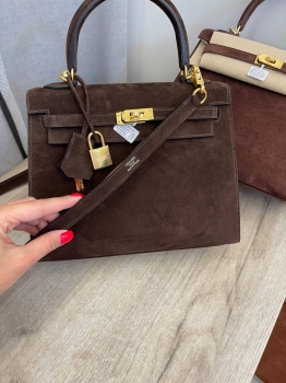  Сумка женская Kelly, 25 PHW Hermes Артикул BMS-133319. Вид 2