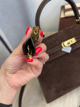 Сумка женская Kelly, 25 PHW Hermes Артикул BMS-133319. Вид 3