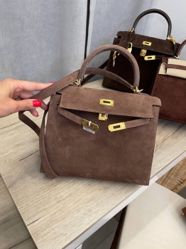  Сумка женская Kelly, 25 PHW Hermes Артикул BMS-133317. Вид 1