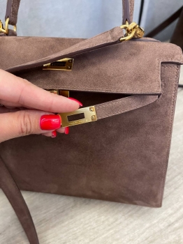  Сумка женская Kelly, 25 PHW Hermes Артикул BMS-133317. Вид 6