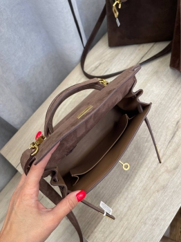  Сумка женская Kelly, 25 PHW Hermes Артикул BMS-133317. Вид 7