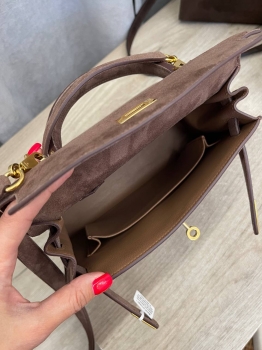  Сумка женская Kelly, 25 PHW Hermes Артикул BMS-133317. Вид 8