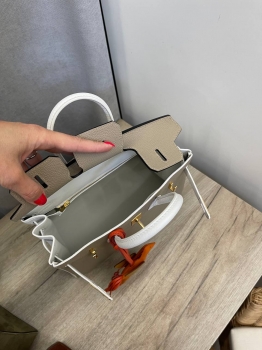 Сумка женская  Birkin , 25, Togo, GHW Hermes Артикул BMS-133328. Вид 4