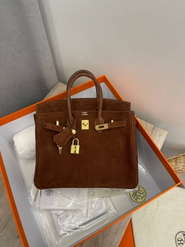 Сумка женская  Birkin , 25 GHW Hermes Артикул BMS-133337. Вид 1