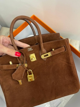 Сумка женская  Birkin , 25 GHW Hermes Артикул BMS-133337. Вид 3