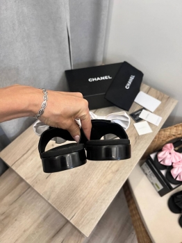 Шлепанцы  Chanel Артикул BMS-133339. Вид 5