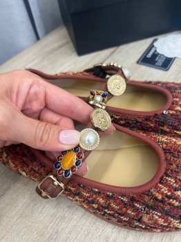 Балетки  Chanel Артикул BMS-133342. Вид 4