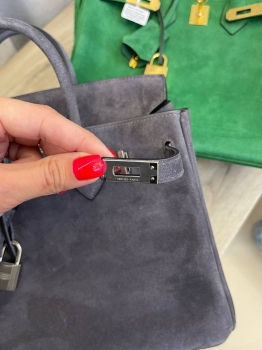 Сумка женская Birkin , 25 PHW Hermes Артикул BMS-133363. Вид 2