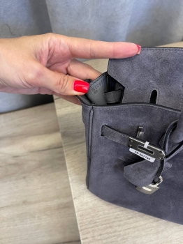 Сумка женская Birkin , 25 PHW Hermes Артикул BMS-133363. Вид 4