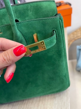 Сумка женская Birkin , 25 PHW Hermes Артикул BMS-133362. Вид 2