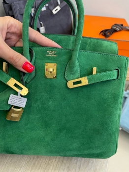 Сумка женская Birkin , 25 PHW Hermes Артикул BMS-133362. Вид 3