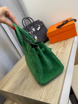 Сумка женская Birkin , 25 PHW Hermes Артикул BMS-133362. Вид 6