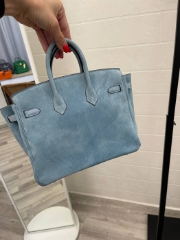 Сумка женская Birkin , 25 PHW Hermes Артикул BMS-133360. Вид 2