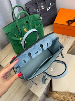 Сумка женская Birkin , 25 PHW Hermes Артикул BMS-133360. Вид 4