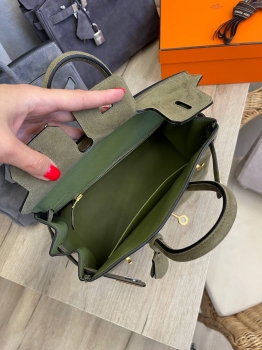 Сумка женская Birkin , 25 PHW Hermes Артикул BMS-133359. Вид 3