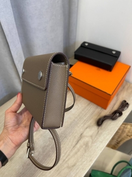 Сумка женская Hermesnap Wallet Epsom leather, PHW Hermes Артикул BMS-133365. Вид 5