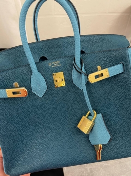 Сумка женская Birkin , 25, Togo, GHW Hermes Артикул BMS-133510. Вид 2