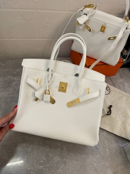 Сумка женская Birkin, 30, GHW Hermes Артикул BMS-133526. Вид 1