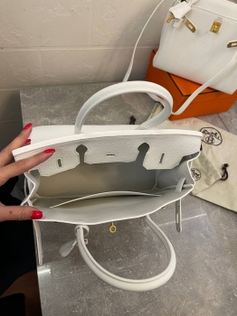Сумка женская Birkin, 30, GHW Hermes Артикул BMS-133526. Вид 4