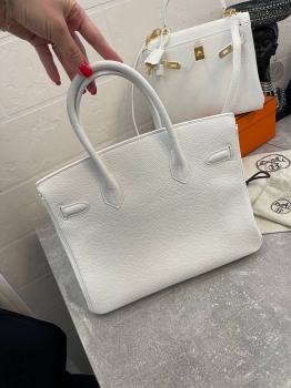Сумка женская Birkin, 30, GHW Hermes Артикул BMS-133526. Вид 6